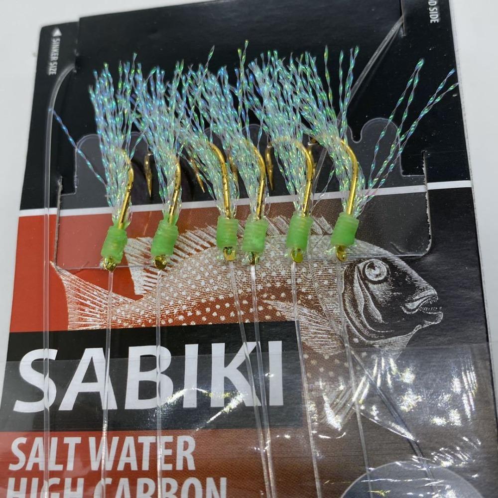 Luminescent Lunker Sabiki Lure Noctilucent Light Fishing Sabiki Rigs Main Line Sea Fishing Tackle