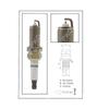 4 шт. 90919-01247 FK20HR11 иридиевая свеча зажигания для Toyota Camry Highlander Prado Lexus V6 3.5L Rav4 Venza 9091901247