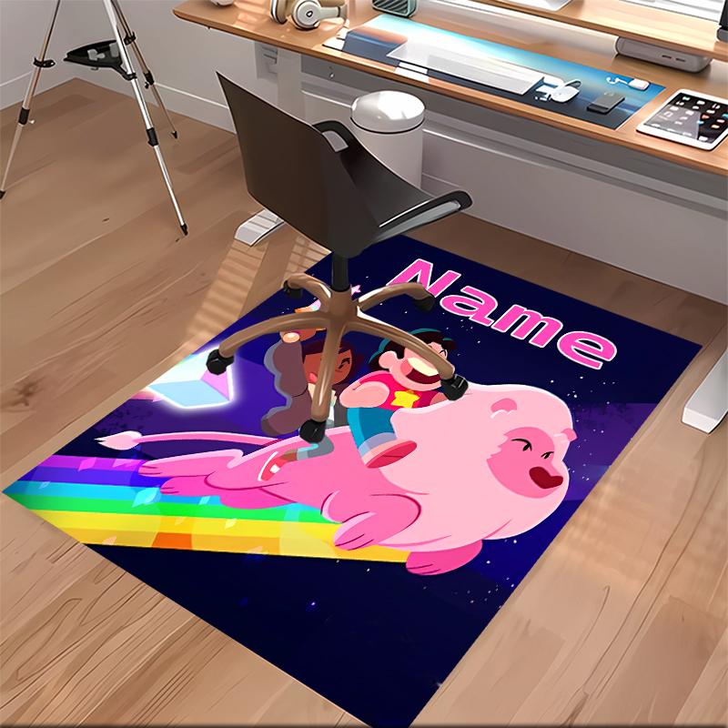 Custom personalization Steven Universe Print Area Rug - Soft, Washable Non-Slip Indoor Mat,Living Room,Home&Office Decorative Rug