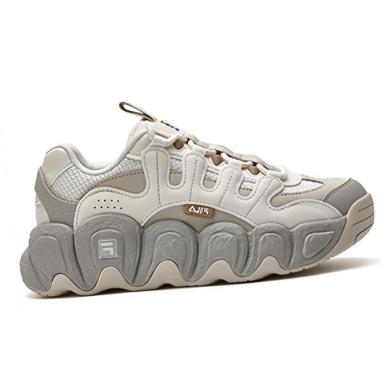 Fila Женские кроссовки в ретро-стиле Кроссан Бежево-оранжевые F12W342103ATO