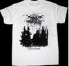 Редкая футболка Darkthrone, хлопковая, с коротким рукавом, базовая, белая, все размеры, унисекс