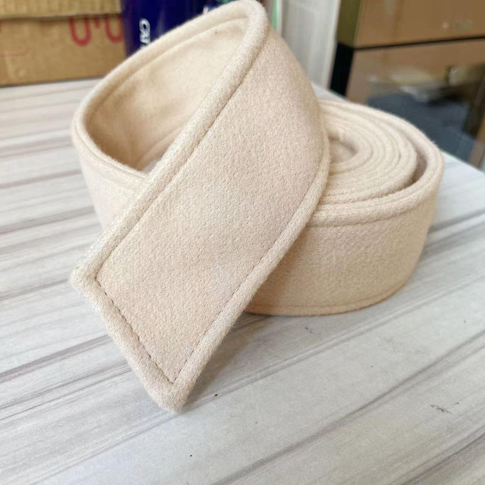 Ремень для шерстяного пальто, аксессуары для зимнего пальто, декоративный ремень, двусторонний матовый ремень