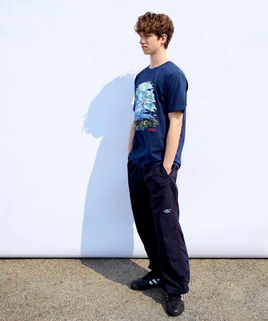 LMC Piping Track Pants Navy