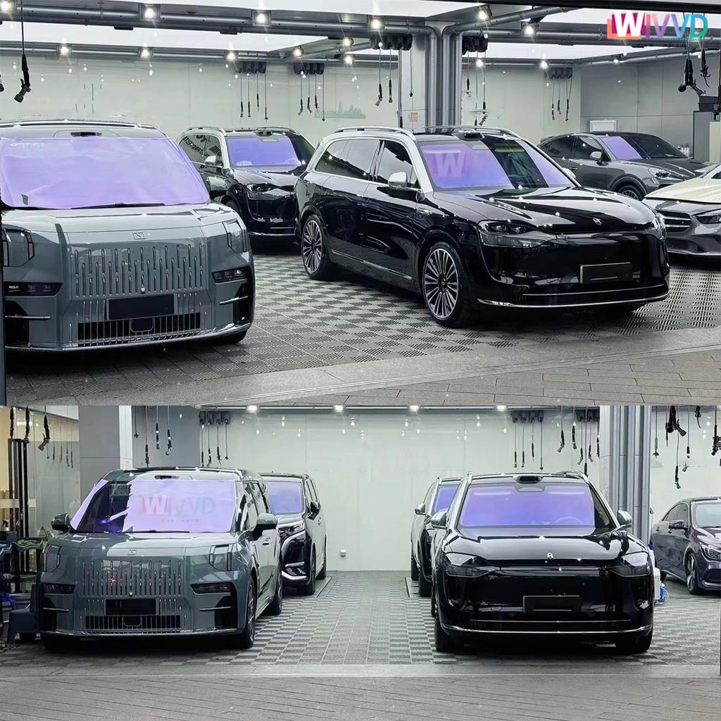 High Quality purple chameleon window tint film roll VLT80% Solar Car Glass Sticker UV Sun Solar Protection  High Heat Resistant