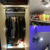Xiaomi 10pcs LED Motion Sensor Light Cupboard Closet Wardrobe Door Inner Hinge Night Lamp Battery Operated for Indoor Lighting