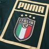 Puma Дышащая повседневная футболка с крупным принтом и коротким рукавом, мужские топы, зеленый цвет 757504-18