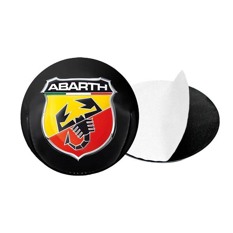 4pcs Car Wheel Center Cap Logo Hub Badge Rims Cover For Fiat 500 Ducato Pondo Punto Panda FR Abarth 124 Doblo Stilo z Bravo