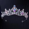 Bridal Headband Crown Bridal Wedding Jewelry Headdress Hair Clip Crown Hair Clasp