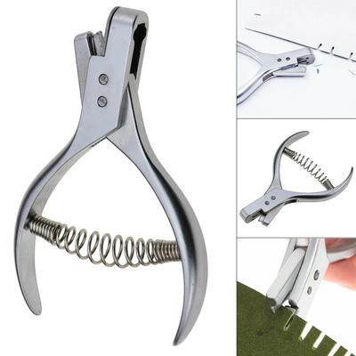 Дырокол Плоскогубцы для пробивки отверстий DIY Металлический стальной шаблон Вырубной станок Швейные плоскогубцы Вырубной дырокол Портной Дизайнер Ручные инструменты