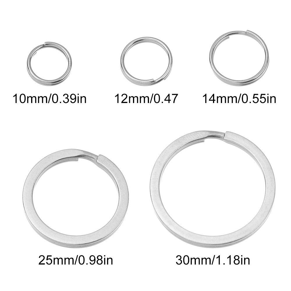 Camping Travel Goods Titanium Alloy Portable Holder EDC Keychain Keyring Buckle Key Ring