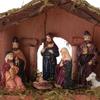 Christmas Nativity Scene Set Manger Ornament Religious Figures for Christmas Decoration