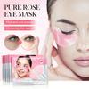 10 шт. Многофункциональная питательная и осветляющая маска для глаз с розой, увлажняющая кожу вокруг глаз