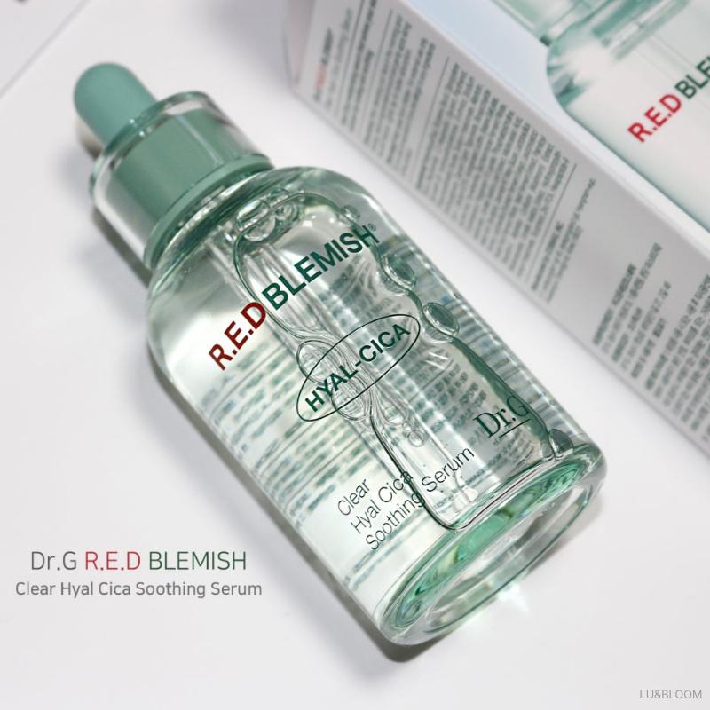 Dr.G RED Blemish Clear Hyal-Cica Soothing Serum 50ml & Clear Soothing Cream 70ml Set (+Free gift)