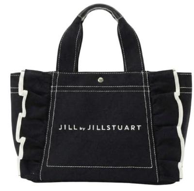 Сумка-тоут с оборками Jill by Jill Stuart (Маленький, Черный, FR)