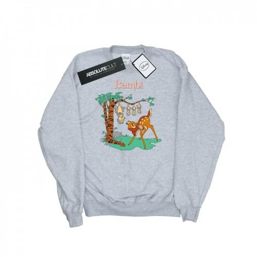 Disney Mens Bambi Tilted Up Sweatshirt