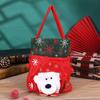 Bag Snowman Gifts Stockings Candy Bags Wrapping Pouch Xmas Drawstring Bags Christmas Gift Bag