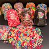 100Pcs Colorful Basic Nylon Ealstic Hair Band Kids Girls Ponytail Holder Ties