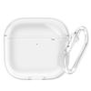 Прозрачный защитный чехол из ТПУ для наушников AirPods 4, амортизирующий тонкий чехол, защитный прозрачный чехол из ТПУ, плотно прилегающий