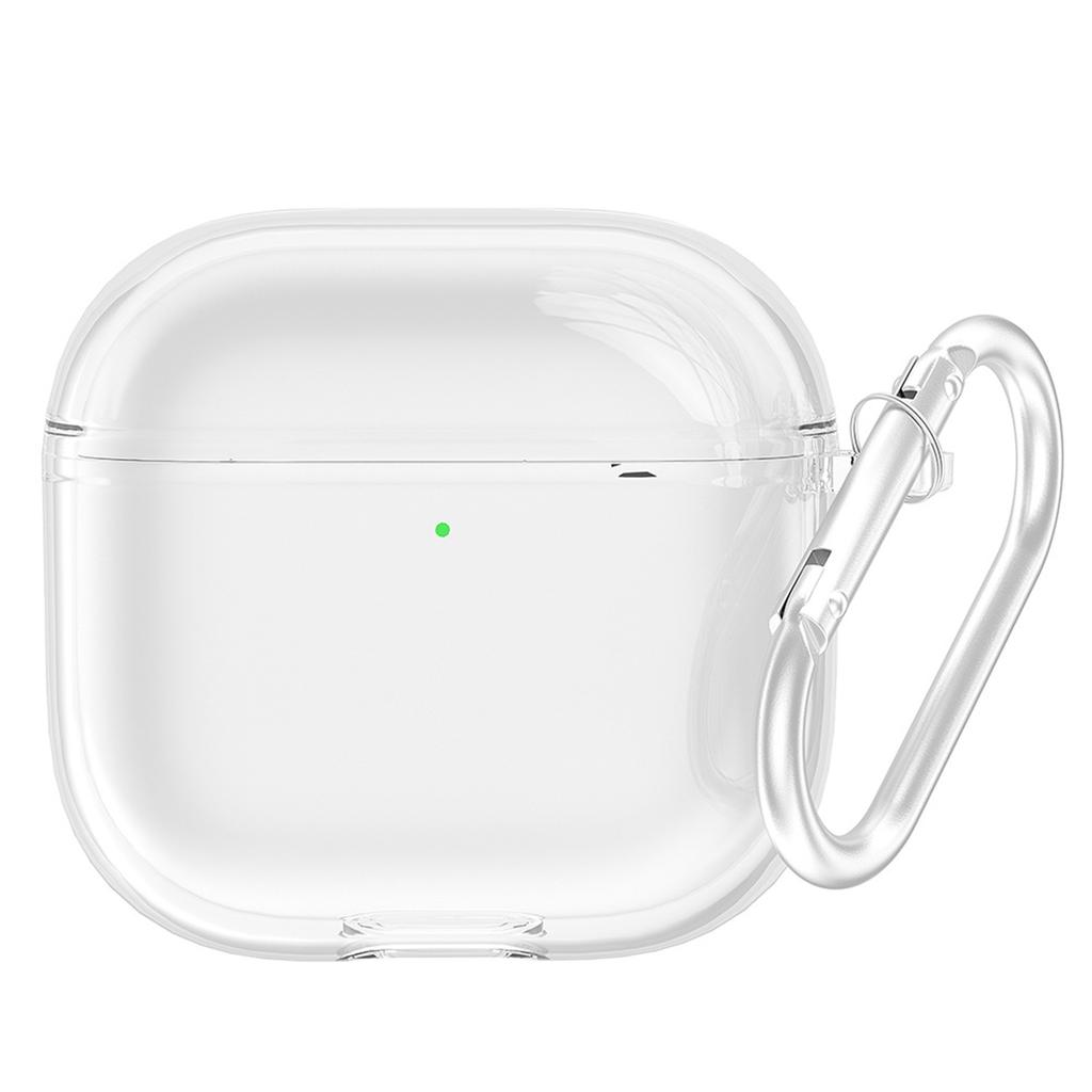 Прозрачный защитный чехол из ТПУ для наушников AirPods 4, амортизирующий тонкий чехол, защитный прозрачный чехол из ТПУ, плотно прилегающий