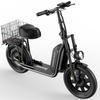 iScooter F7 Universal City Electric Scooter with Rear Basket, 1000W, Top Speed 45km/h, 48V10.4Ah, Disc Brakes, IPX4, 16" Large Wheel Utility E-Scooter