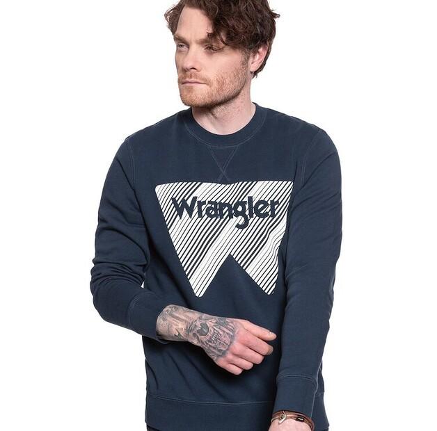 Толстовка Wrangler CREW SWEAT