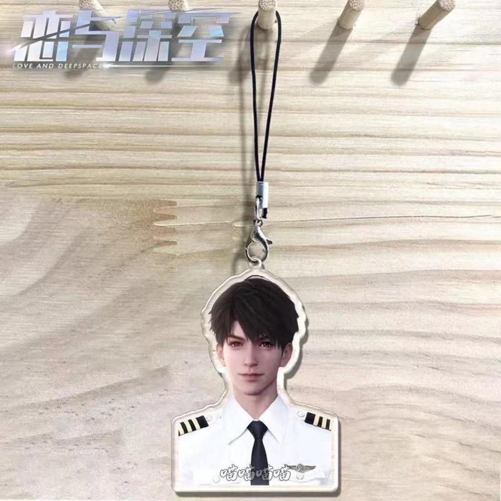 Игра Любовь и Глубокий Космос Акриловый Брелок Xavier Zayne Rafayel Sylus Caleb DIY Подвеска Брелок Декоративные Аксессуары Украшение