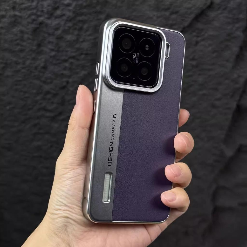 Applicable To Xiaomi 15Pro Mobile Phone Case Instantly Transformed Into 14ultra New Xiaomi 13 Pigmented Leather Anti Fall Full Pack Hard Shell