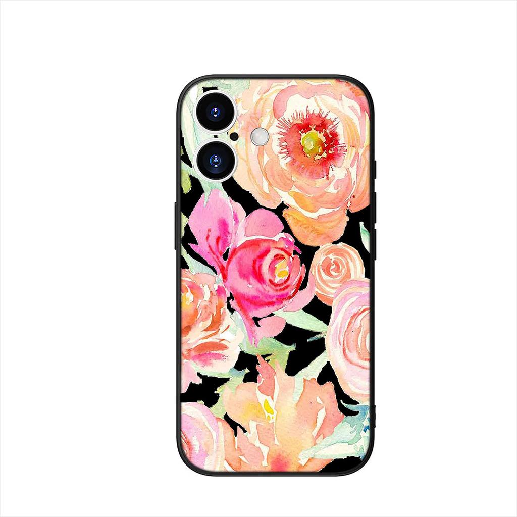 Summer Daisy Sunflower Floral peony Flowe Phone Cover Case for Apple iPhone 17 16 15 11 Pro XS Max XR 6 7 8 Plus + SE 2020 5 16E