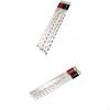 2 PCS Car Paint Ruler Stirrer 2:1 And 4: Mixing Auto Coatings