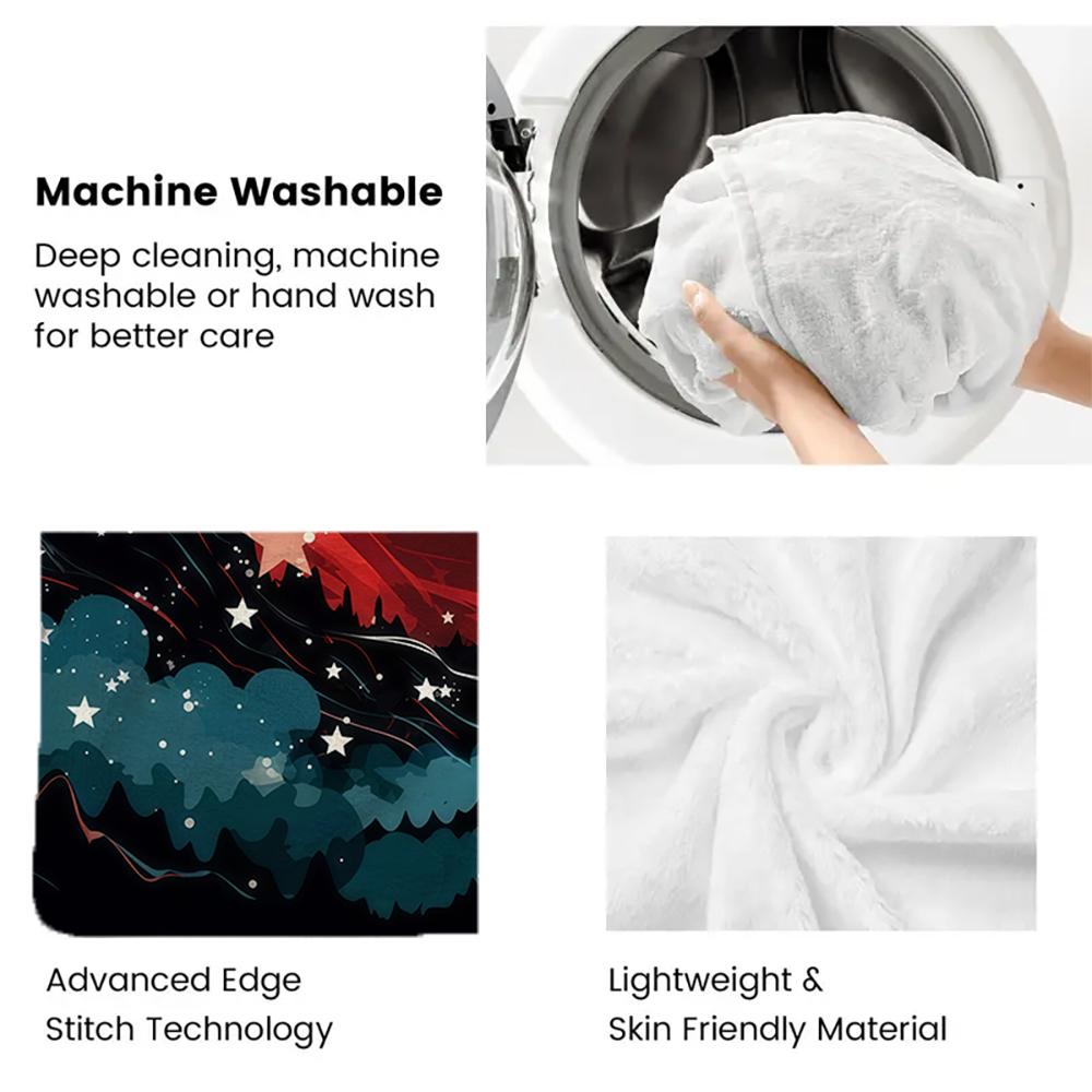 Starry Sky Soccer Print thin Flannel Blanket for Bedroom,Living Rooms,Sofas Blankets,Lunch Breaks,blankets fluffy blanket
