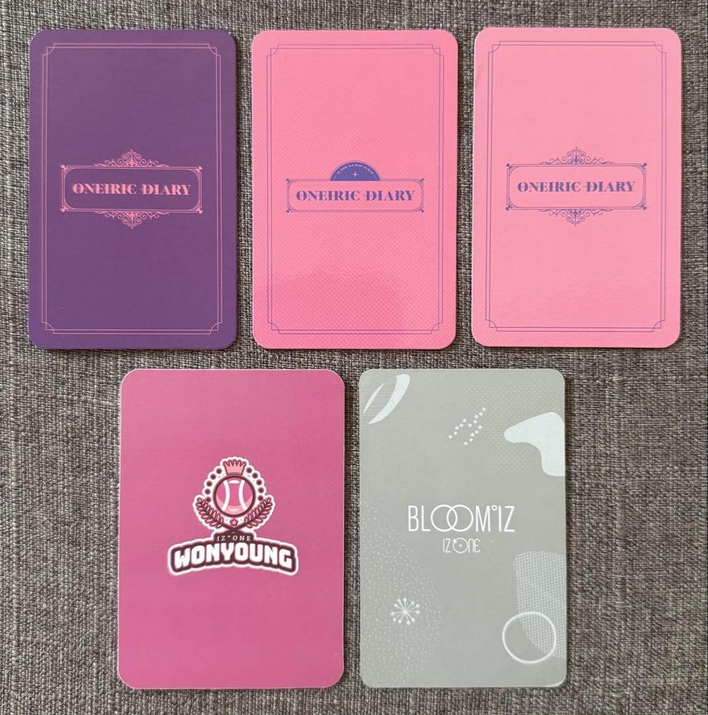 [USED] IZ*ONE Wonyoung Trading Card Oneiric Diary Fantasy Fairy Tale IVE