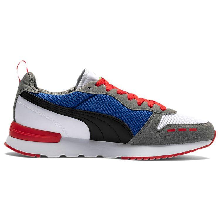Puma R78 Synthetic Leather Retro Sports Low-Top Lifestyle Shoes Unisex Sneakers Blue White Red 373117-10