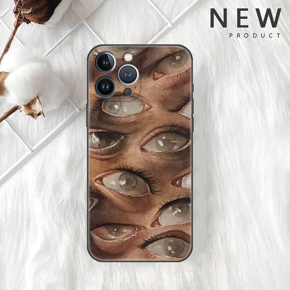 Подходит для iPhone16 Новый чехол для телефона Halloween Horror Eye