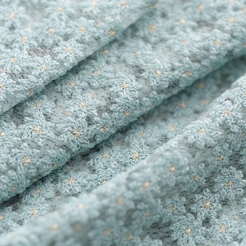 Высококачественная ткань с вышивкой в виде ромашек, водорастворимая кружевная ткань 5 ярдов, ажурное вышитое модное платье, ткань для штор