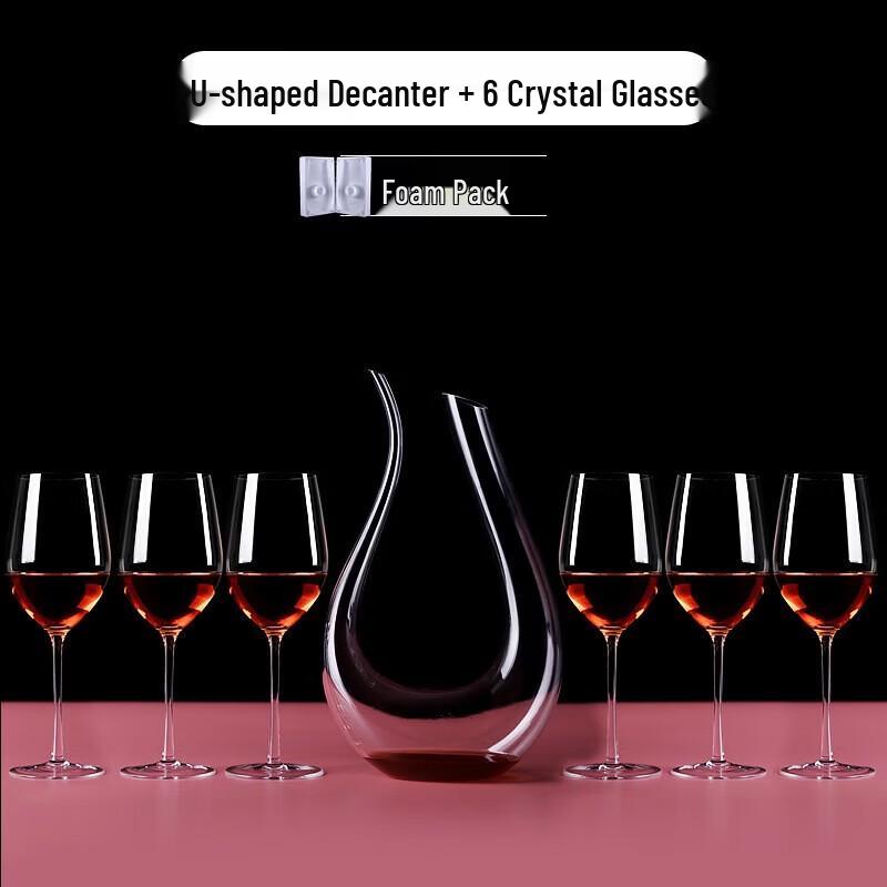 Набор бокалов для вина Shangqi Bordeaux Crystal