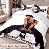 Harry Styles Printed Bedding Set Custom Name Text 1 Duvet Cover 2 Pillowcases For Bedroom
