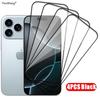 1-4 шт. Стекло для iPhone 17 Pro Max Закаленное стекло iPhone 17 16 15 Pro Max Защитная пленка для экрана HD Пленка для телефона iPhone 17 Pro Max