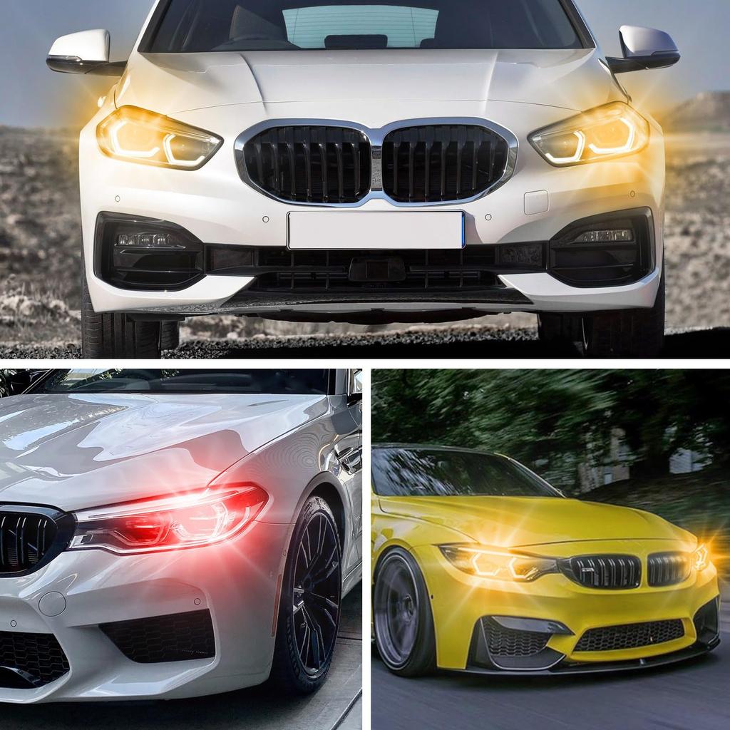 X-STYLE T20 7440 Комплект для указателей поворота и габаритных огней 12В Красный Янтарный