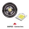 XHP50 Super Bright LED Flashlight Rechargeable USB With Charging Display