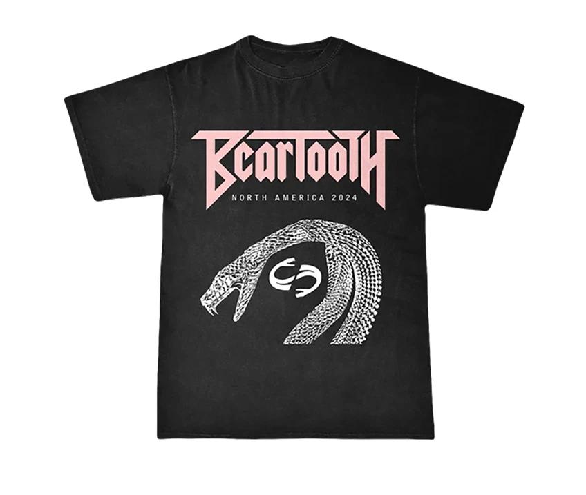 Vintage Beartooth Rock Band Tour 2024 Black Size S-4XL T-Shirt KK053