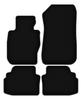БАЗОВЫЕ черные велюровые коврики для: BMW 3 E92 xDrive купе (2004-2011 гг.)