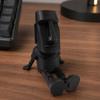 3D-печатная фигурка Моаи, фигурка действия, подвижные суставы, артикулированная каменная скульптура острова Пасхи, мини-игрушка для рабочего стола, украшение для офиса, дома