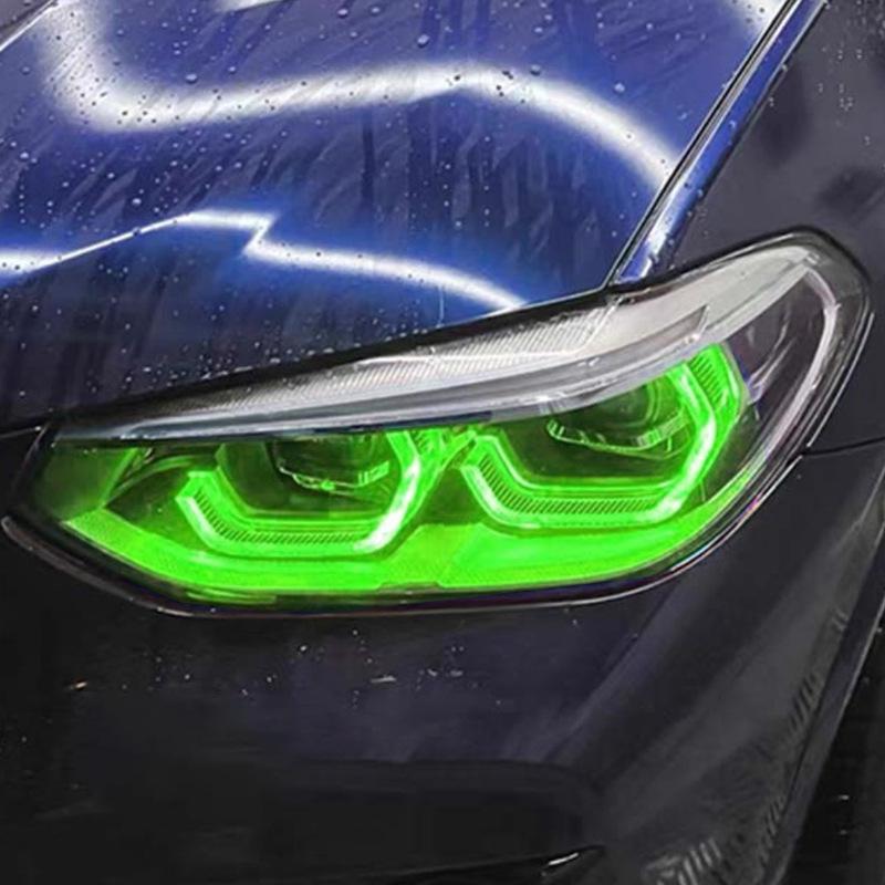 Совместимо с BMW G01, G02, G08 (2018-2021 гг.): Семицветные RGB Дневные Ходовые Огни с Управлением через Мобильное Приложение