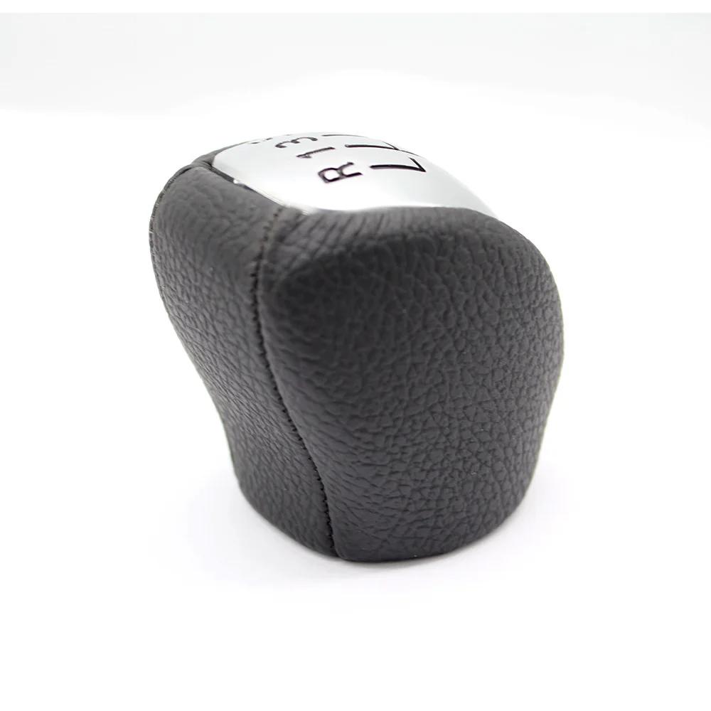 Для Renault/Laguna MK3 2007-2014 PU 6-ступенчатая механическая ручка переключения передач, кожаный рычаг переключения передач, ручной шарик 2008 2009 2010 2011 2012 2013