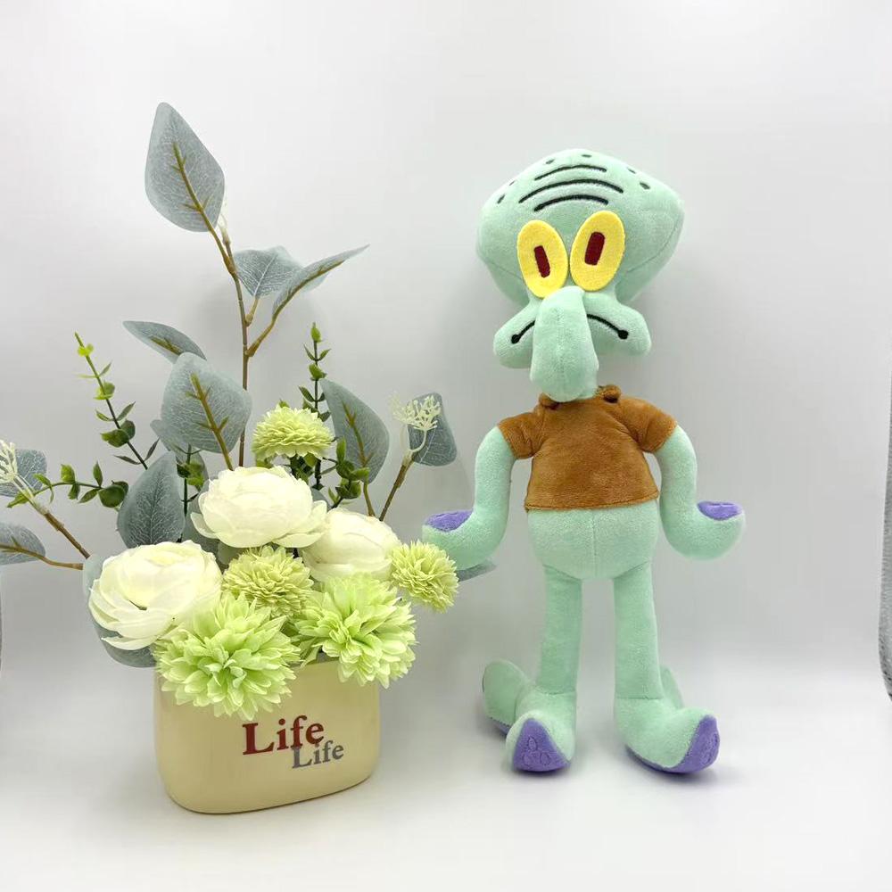 Аниме Плюшевая Кукла Губка Боб Peluches Кукла Квадратные Штаны Патрик Звезда Сквидвард Юджин Крабс Гэри Каваи Мультяшная Набивная Плюшевая Игрушка