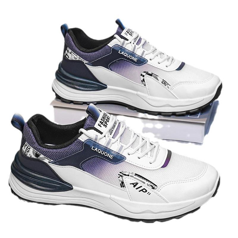 Мужская обувь Forrest Gump Весна Модный бренд Высококлассная Летняя Дышащая Сетчатая Сетчатая Обувь Подростковая Спортивная и Повседневная Модная Обувь для Отца