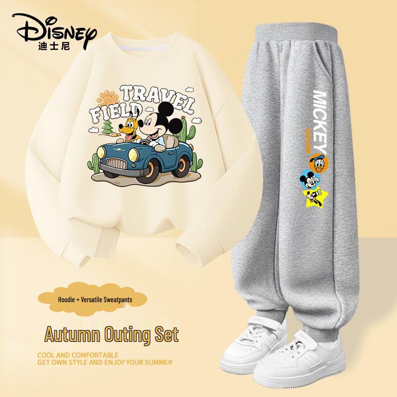 Disney Повседневный костюм для мальчика с Микки Маусом: толстовка и штаны