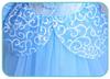 Luminous Cinderella & Ice Princess Dress with Puffy Skirt