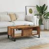 VidaXL Coffee Table Old Wood 90x50x36.5 Cm Engineered Wood, Side Table, Living Room Table, Side Table, End Table 857340