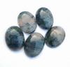Высококачественные драгоценные камни из голубого мохового агата - Потрясающие кабошоны из агата цвета морской волны